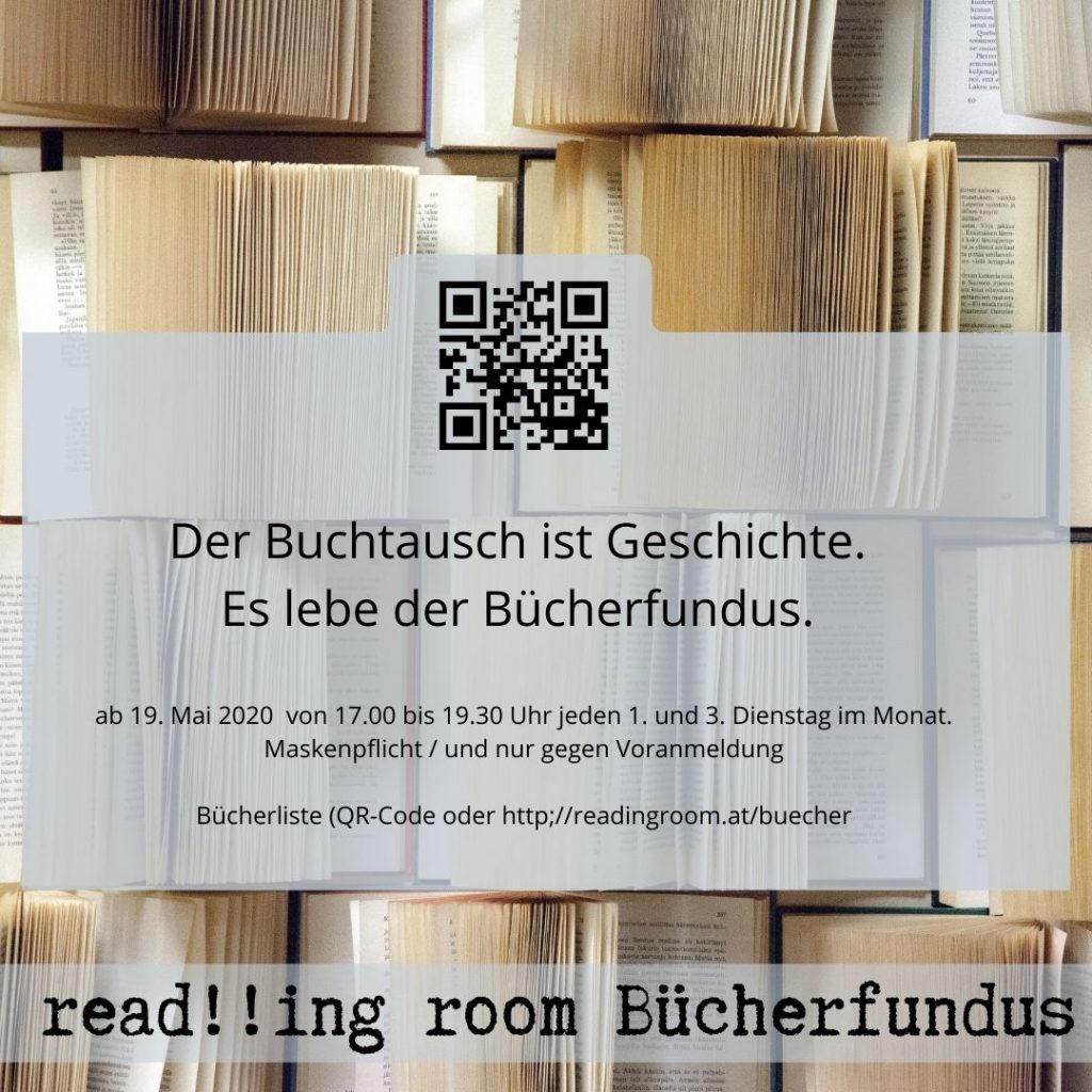 QR Code Bücherfundus read!!ing room